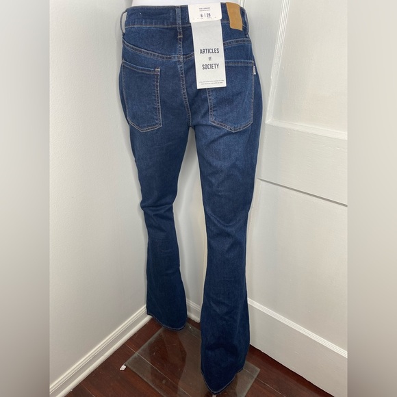Articles of Society NWT The Lenox Cove Women's Blue Flare Jeans Pictured AS IS - Picture 6 of 8